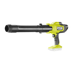 RYOBI compact blower front profile showing ergonomic grip and lightweight design