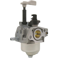 Generic ryobi carburetor closeup of throttle and choke detail for precise fuel control