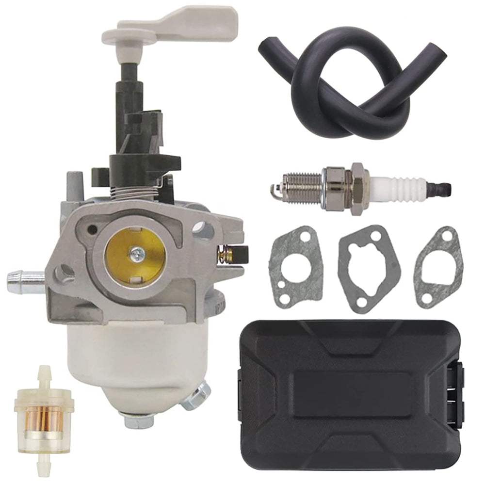 Generic ryobi carburetor front view showing mounting points and easy fit replacement benefit