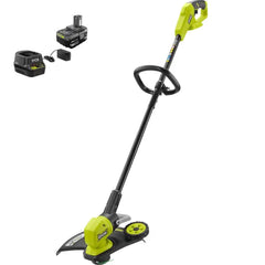 RYOBI front view of trimmer/edger showing compact design and quick conversion benefit
