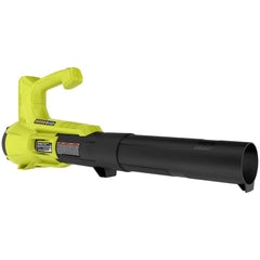 RYOBI P21011 nozzle close-up highlighting focused airflow for quick clearing