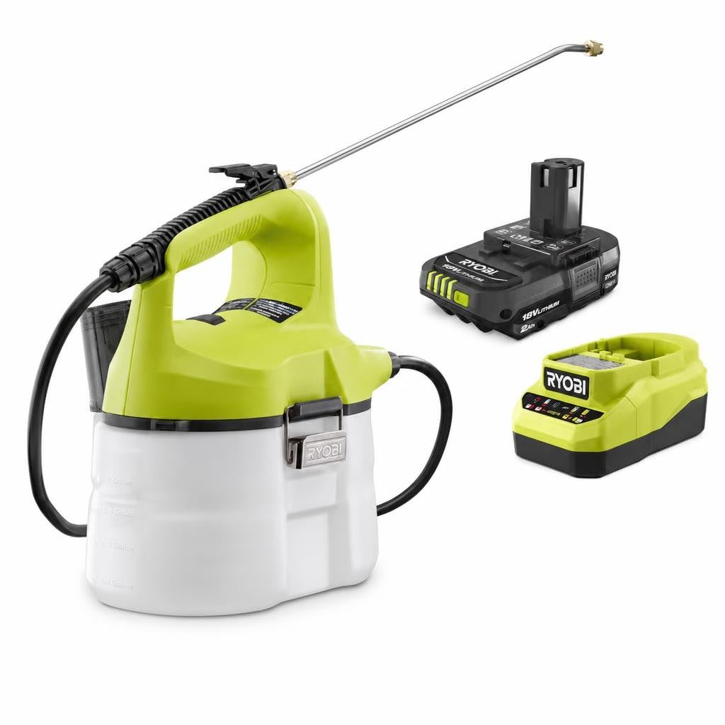 RYOBI P2810 front view showing kit and portability benefit