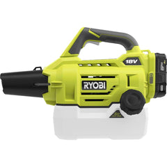 RYOBI P2850 tank and cap detail highlighting easy fill and secure seal benefit