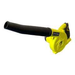 RYOBI front view of compact blower showing form and nozzle for precise clearing