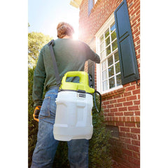 RYOBI wand detached from handle showing quick-release feature