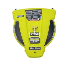 Ryobi caster wheel closeup showing smooth glide and stable height control benefit