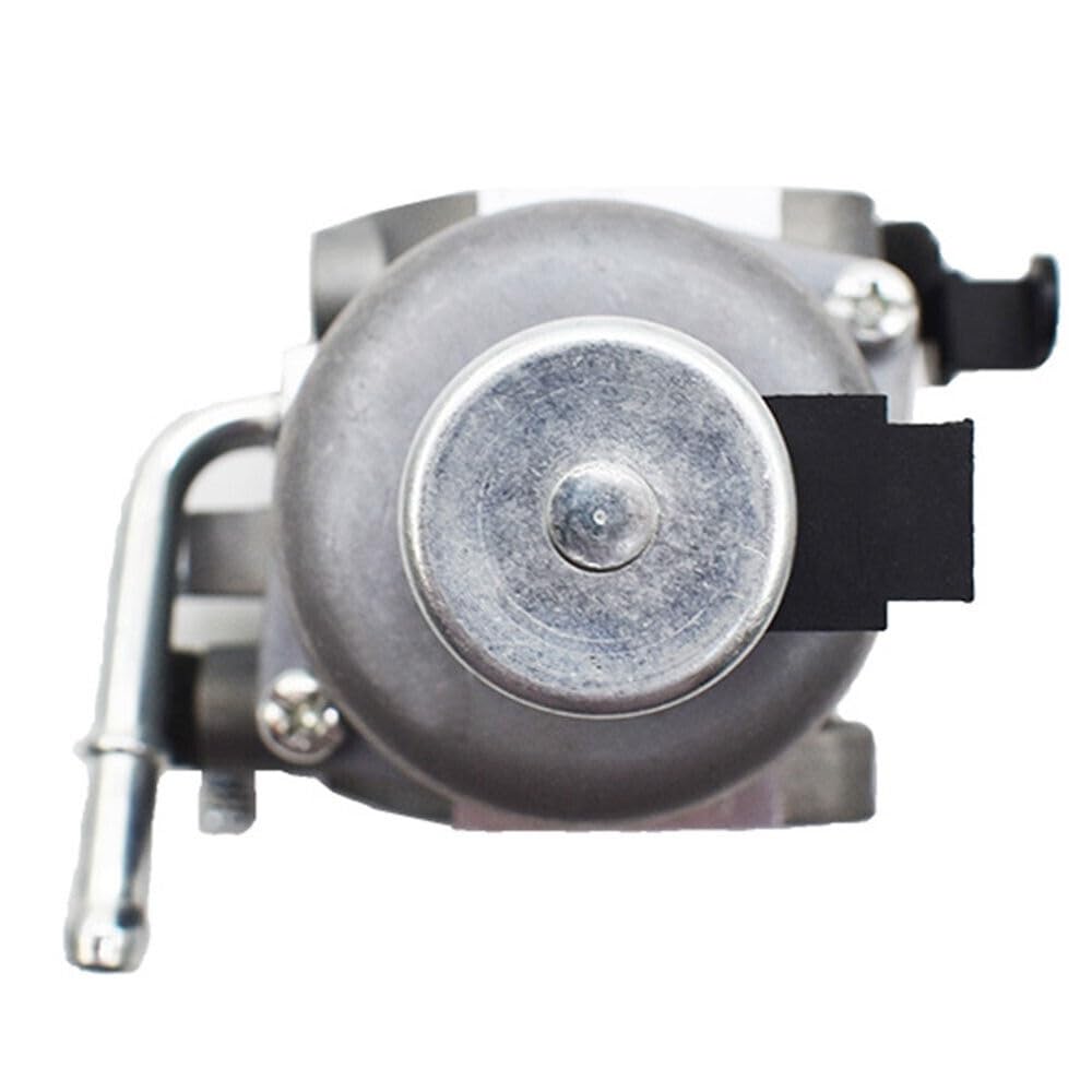 RYTIME carburetor size comparison with common tools showing compact, serviceable scale