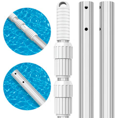 S-Union front view of assembled pole showing sturdy construction and reach