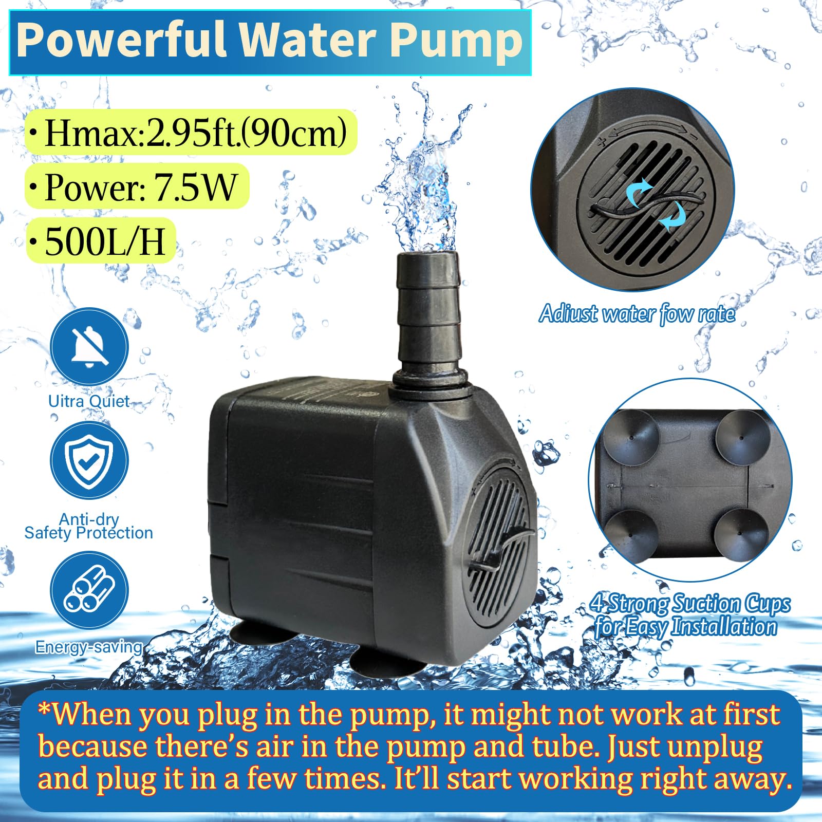 SAC SMARTEN ARTS pump and tubing detail showing durable pump components