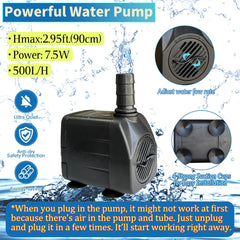 SAC SMARTEN ARTS pump and tubing detail showing durable pump components