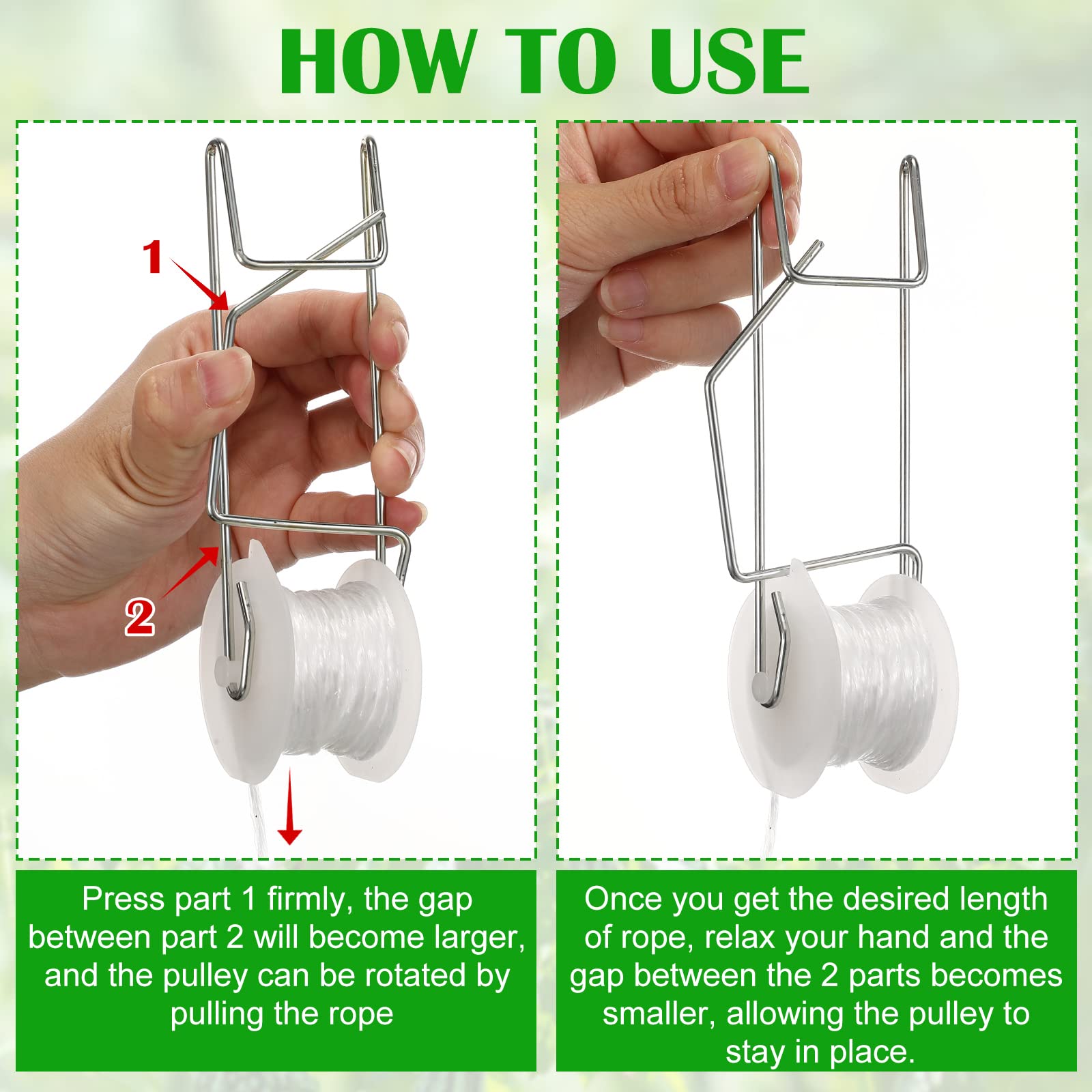Sadnyy close detail of polypropylene twine texture and heat-resistant quality
