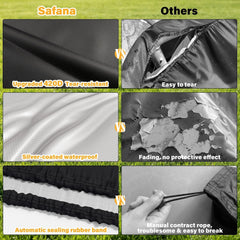 Safana 420D fabric texture macro demonstrating durable tear-resistant material