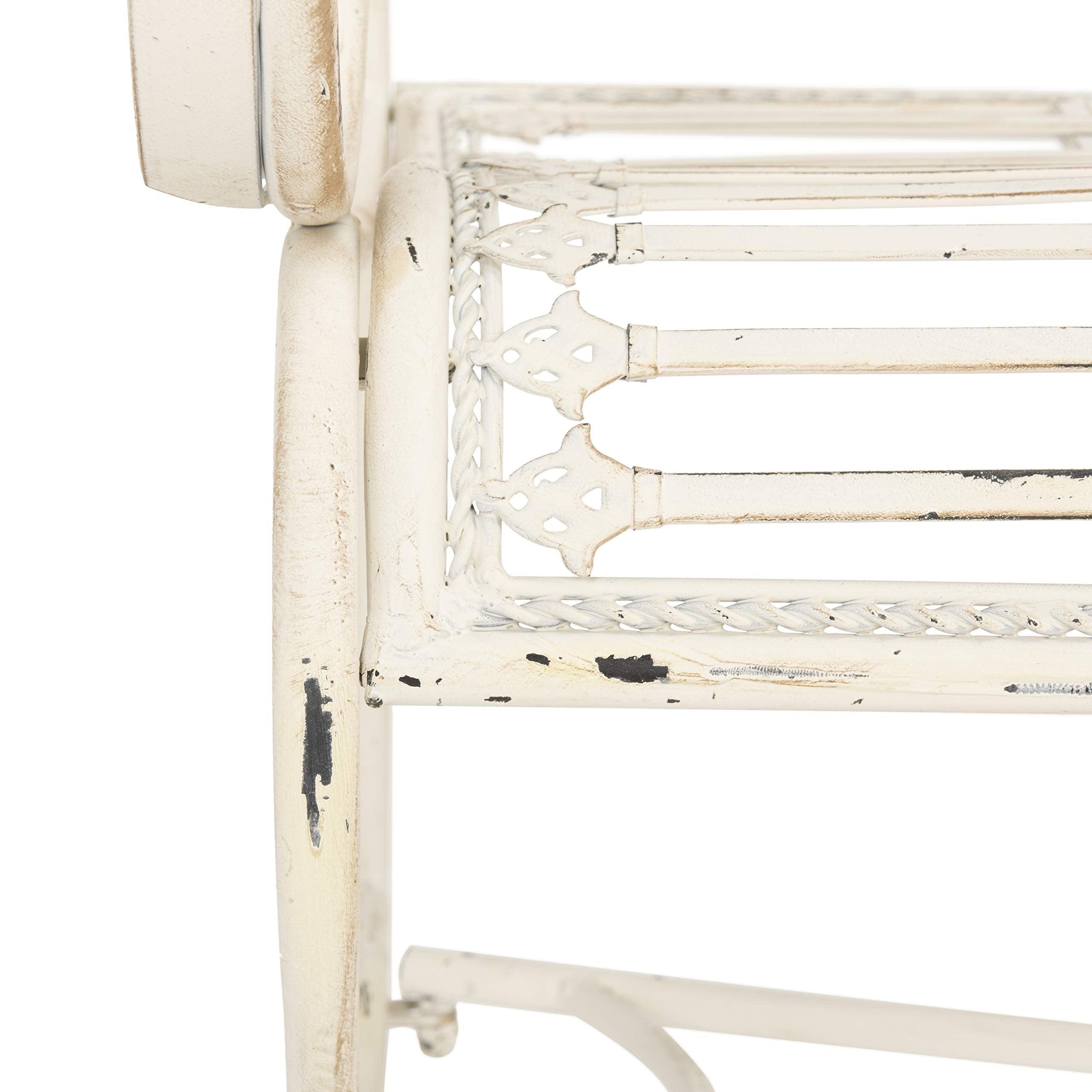 SAFAVIEH Abner close-up of scrollwork highlighting decorative detail and visual charm