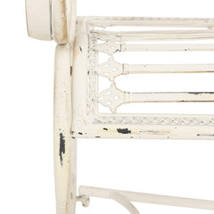 SAFAVIEH Abner close-up of scrollwork highlighting decorative detail and visual charm