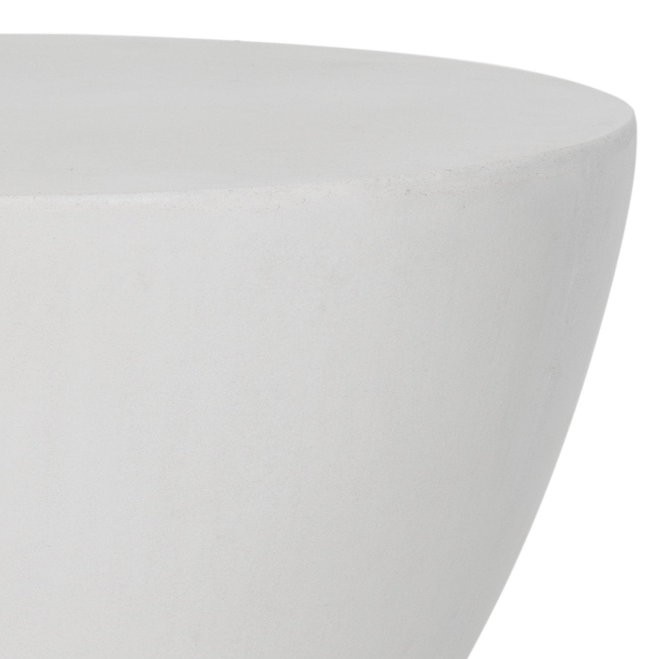 SAFAVIEH Athena used as side table holding a plant and drink for multifunctional benefit