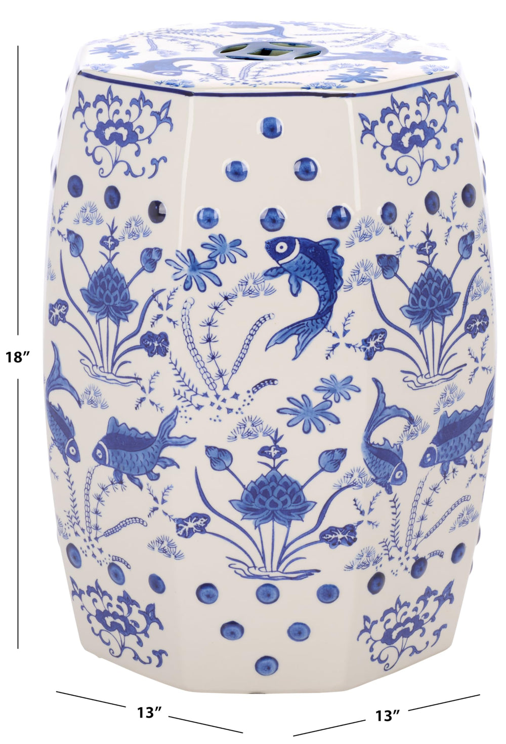 SAFAVIEH close-up of hand-painted glaze highlighting artisanal texture and color longevity