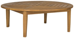 Safavieh Danville leg and joinery detail, highlights sturdy acacia construction benefit