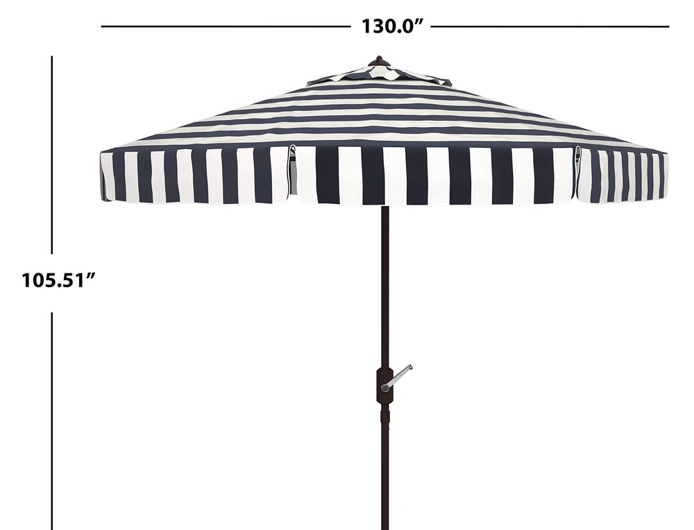 SAFAVIEH Elsa close-up of reinforced ribs and fabric texture - durable canopy support