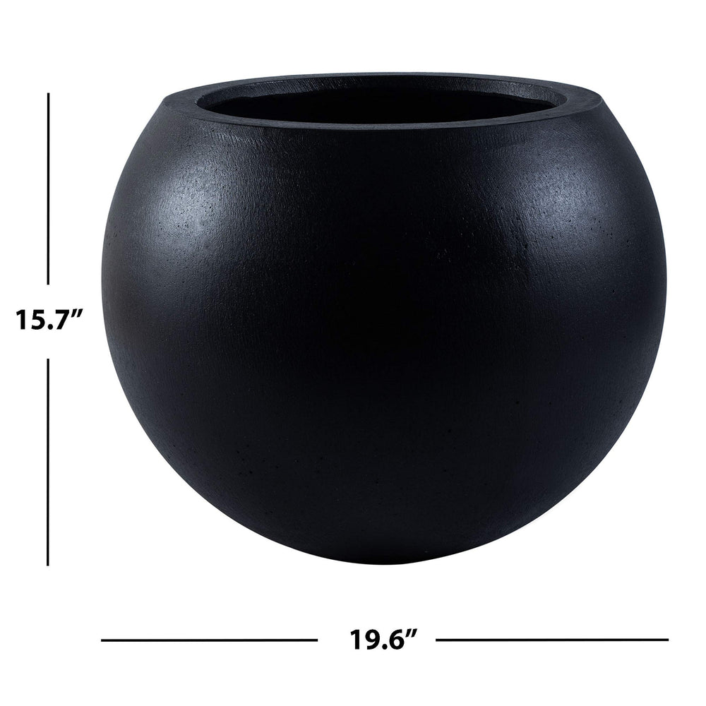 SAFAVIEH Kenslia beside chair showing scale and placement help visualize size