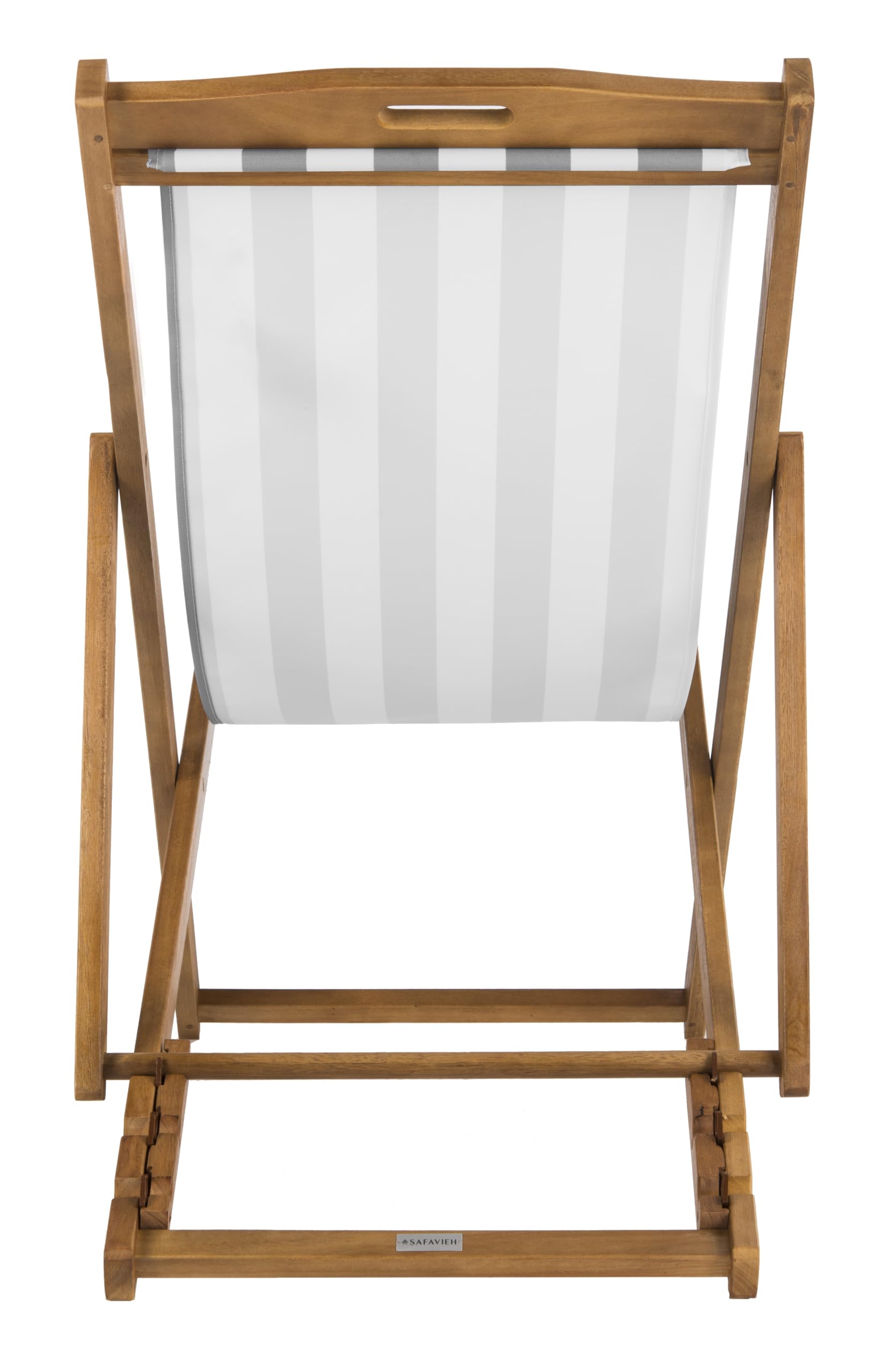 SAFAVIEH Loren wood frame detail with reinforced hardware, sturdy outdoor support