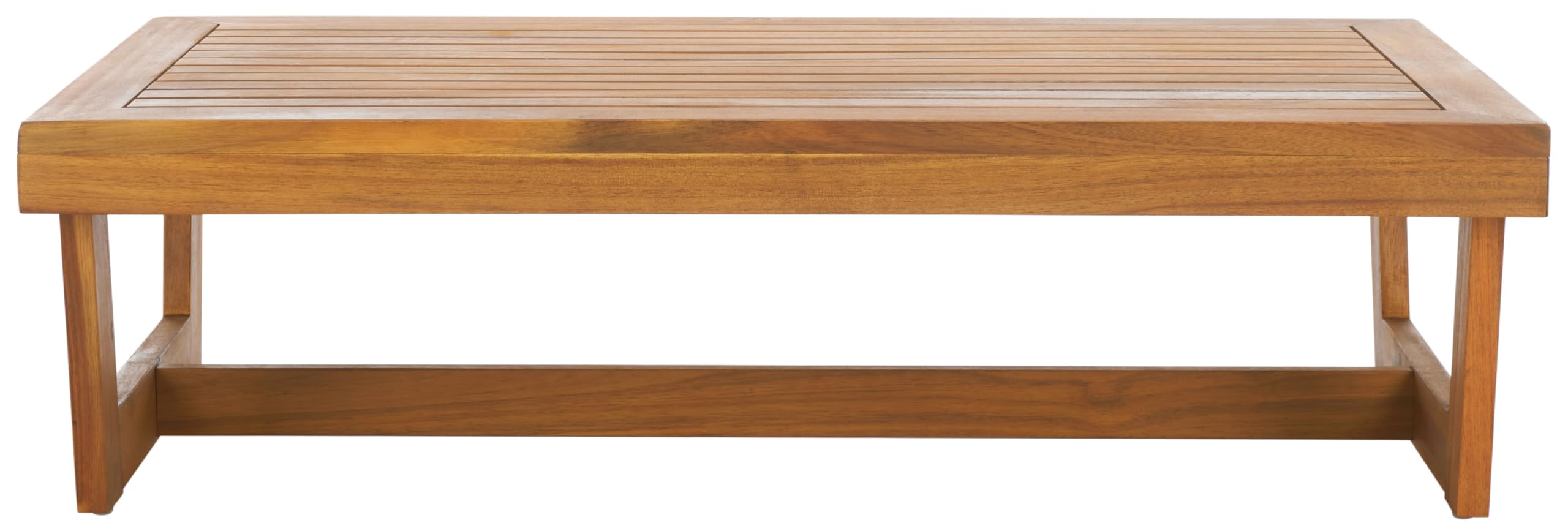 SAFAVIEH Lynn table front view showing clean silhouette and durable design