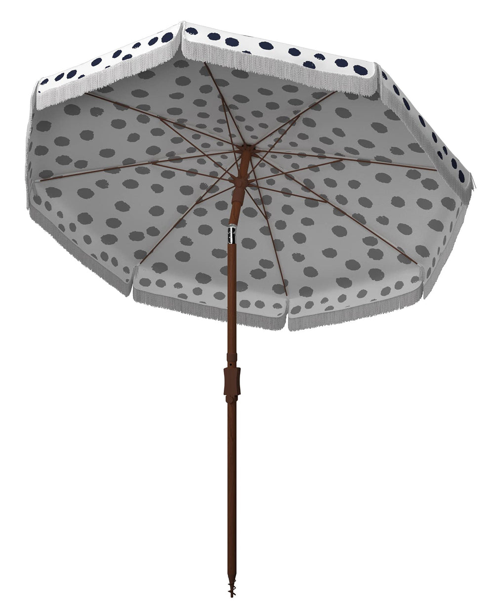 SAFAVIEH umbrella closed profile for compact storage and space saving