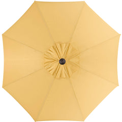 SAFAVIEH umbrella shading a patio set to show comfortable outdoor coverage and style