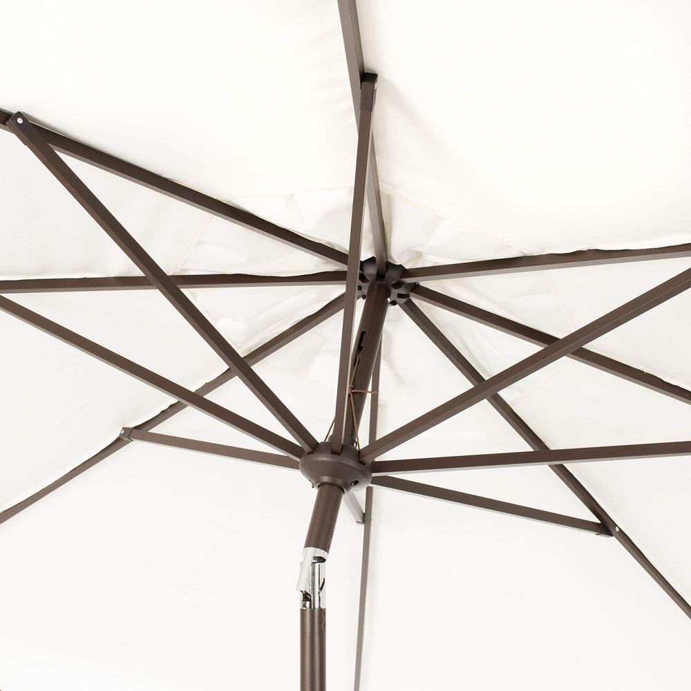 SAFAVIEH scalloped trim detail showing decorative edge that enhances outdoor style