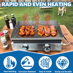 SafBbcue side profile highlighting plate thickness and durability benefit