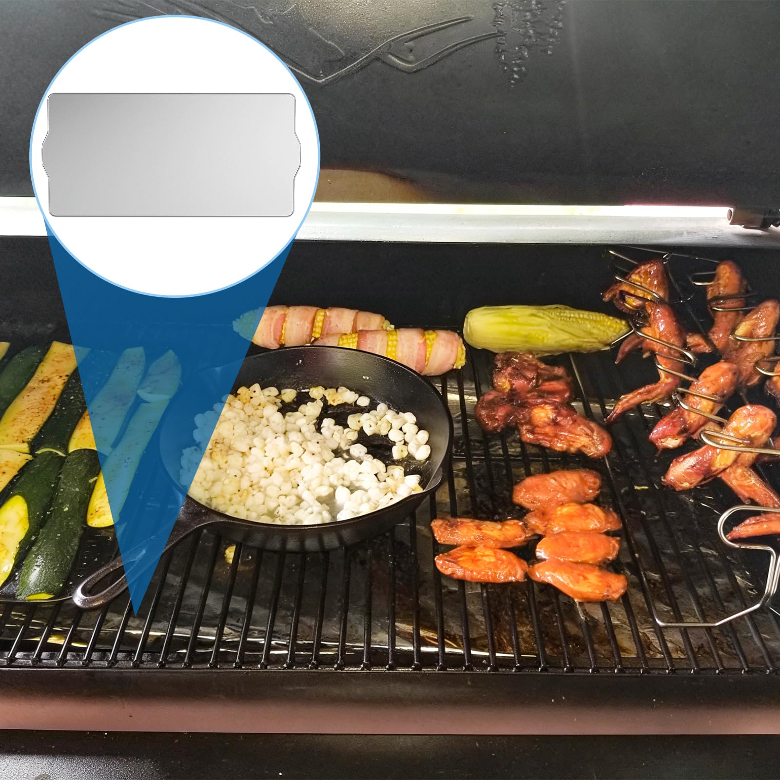 SafBbcue catching grease in BAC410 liner preventing tray damage