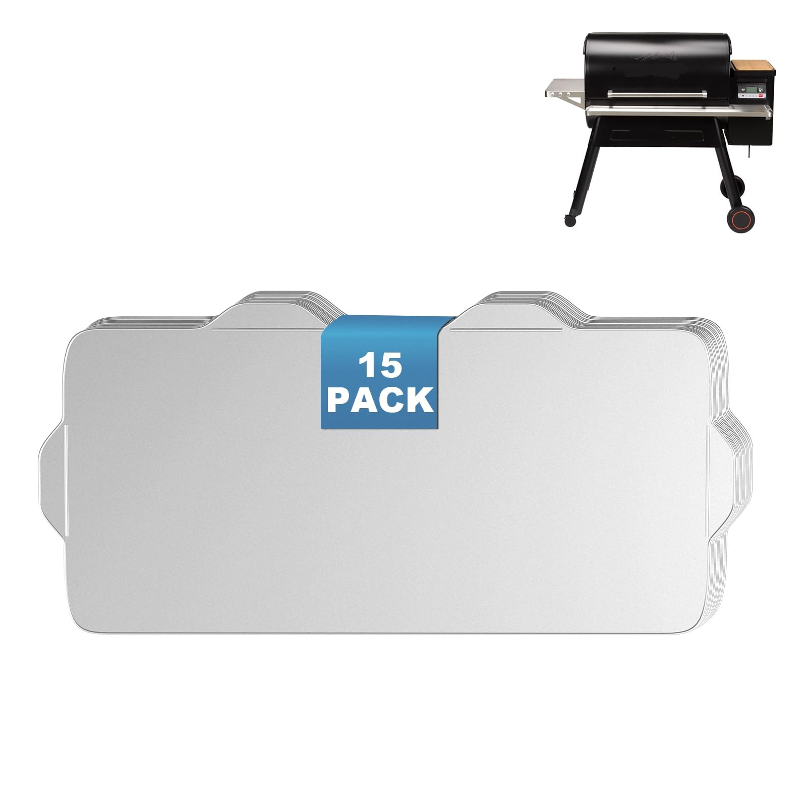 SafBbcue front packaging showing 15-pack and Timberline fit benefits
