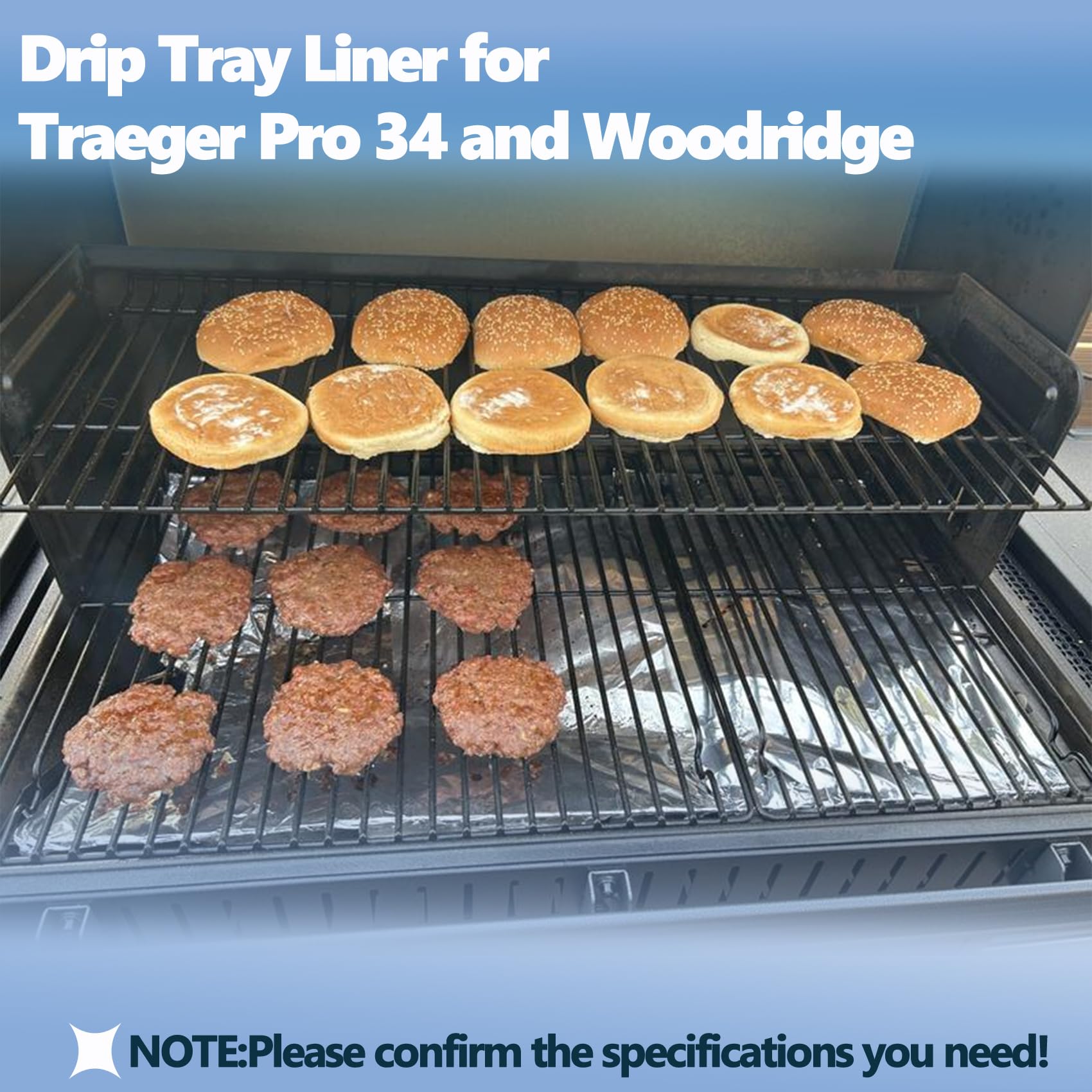 SafBbcue BAC818 installed in Traeger Pro 34 demonstrating easy fit