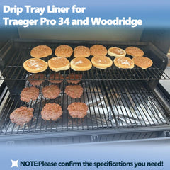 SafBbcue BAC818 installed in Traeger Pro 34 demonstrating easy fit