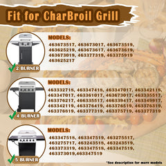 SafBbcue stainless-steel burner close-up highlighting durable construction