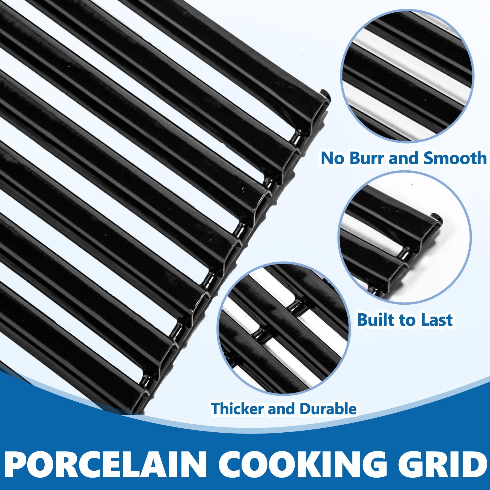 SafBbcue detailed edge and ridge view highlighting sturdy construction for durability