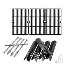 SafBbcue front view of grill parts kit showing all included components and organized packaging benefit