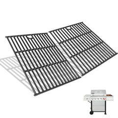 SafBbcue front view of replacement grates showing even bars and fit