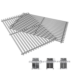 SafBbcue front view showing two replacement grates, professional fit and finish