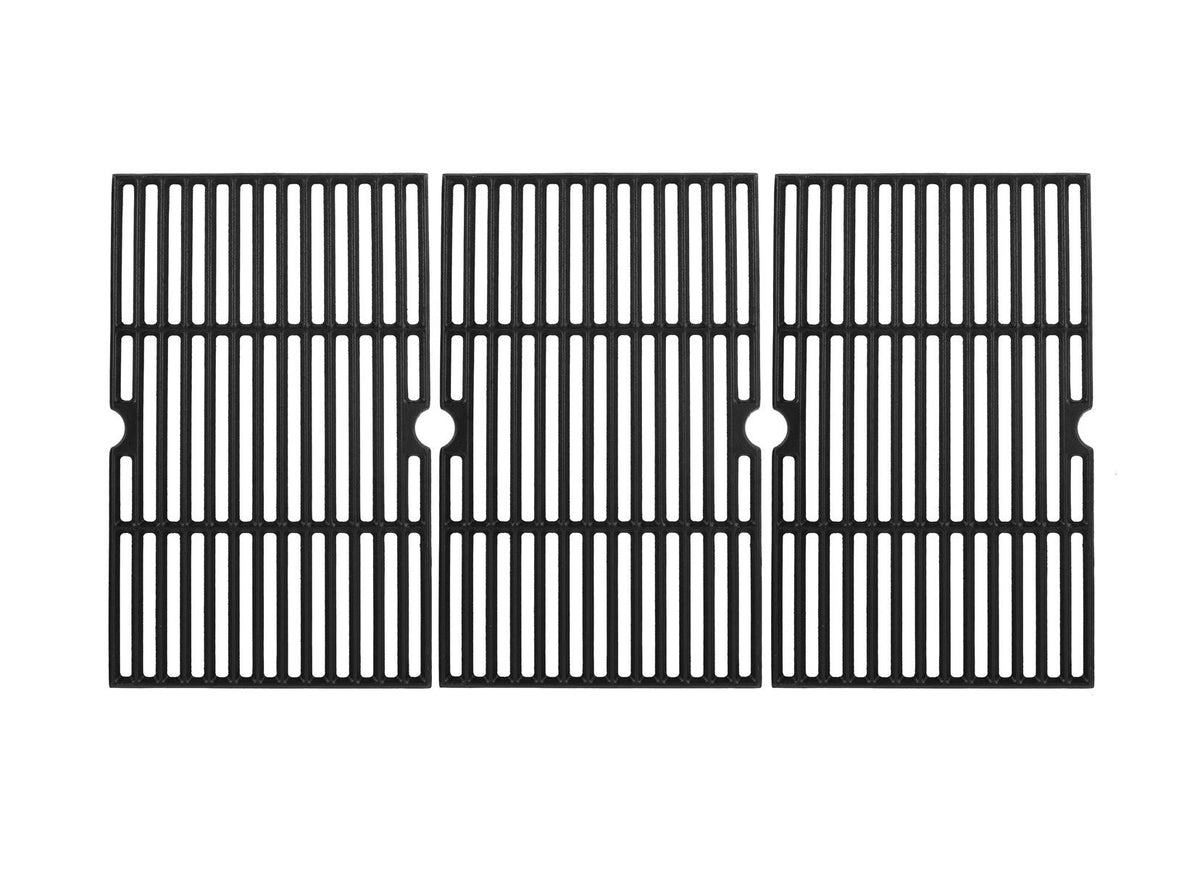 SafBbcue front view of two 16.5 inch grates showing fit and durability