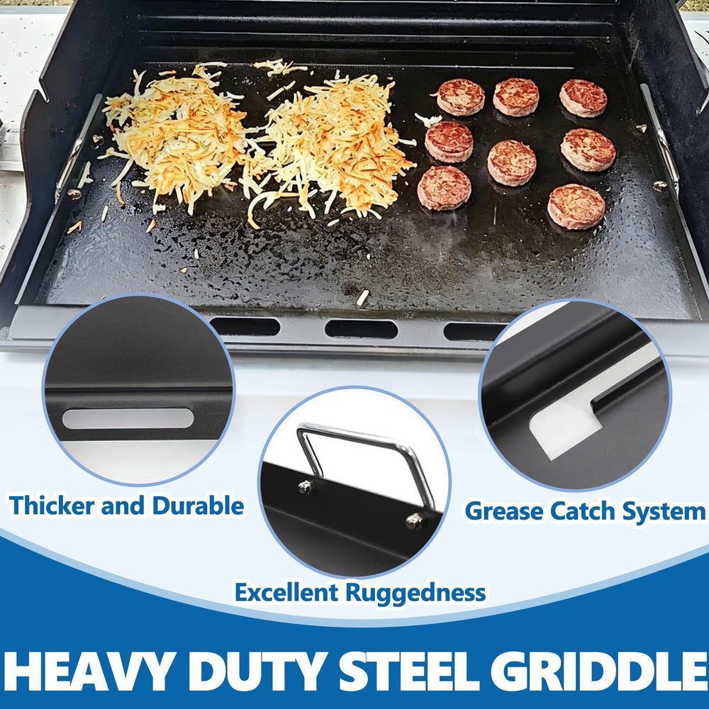 SafBbcue edge profile highlighting thick carbon steel durability
