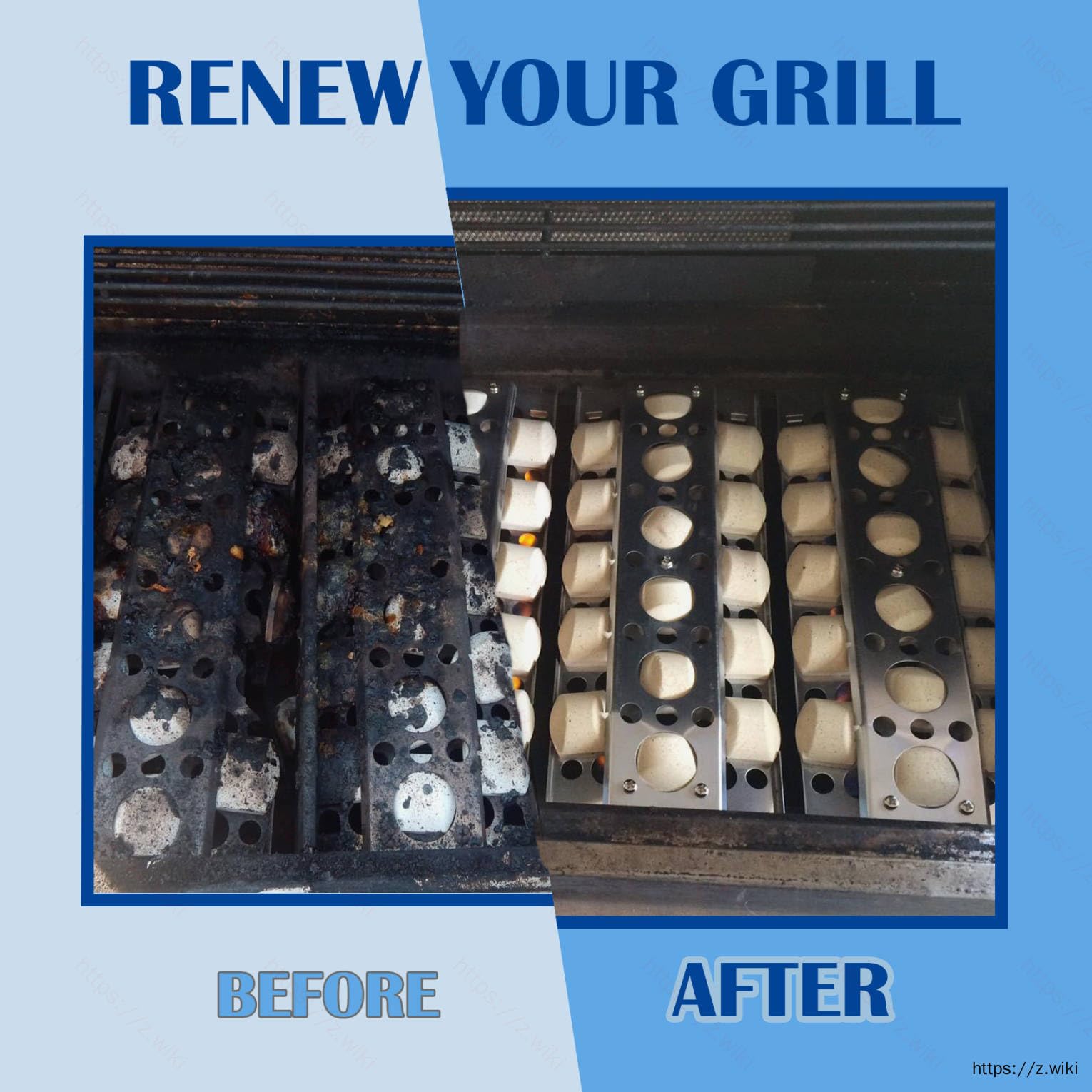 SafBbcue installed in Summerset Sizzler grill improving heat distribution