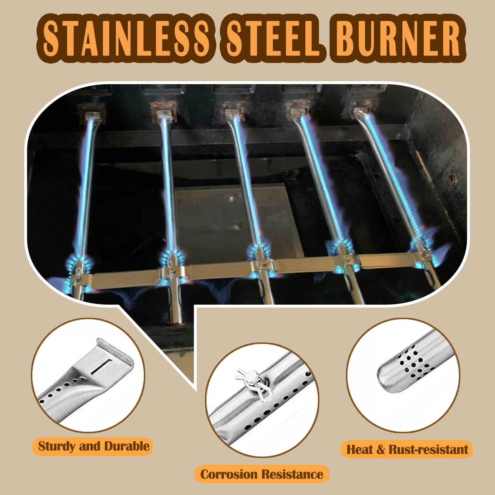 SafBbcue complete parts kit laid out for easy identification and install