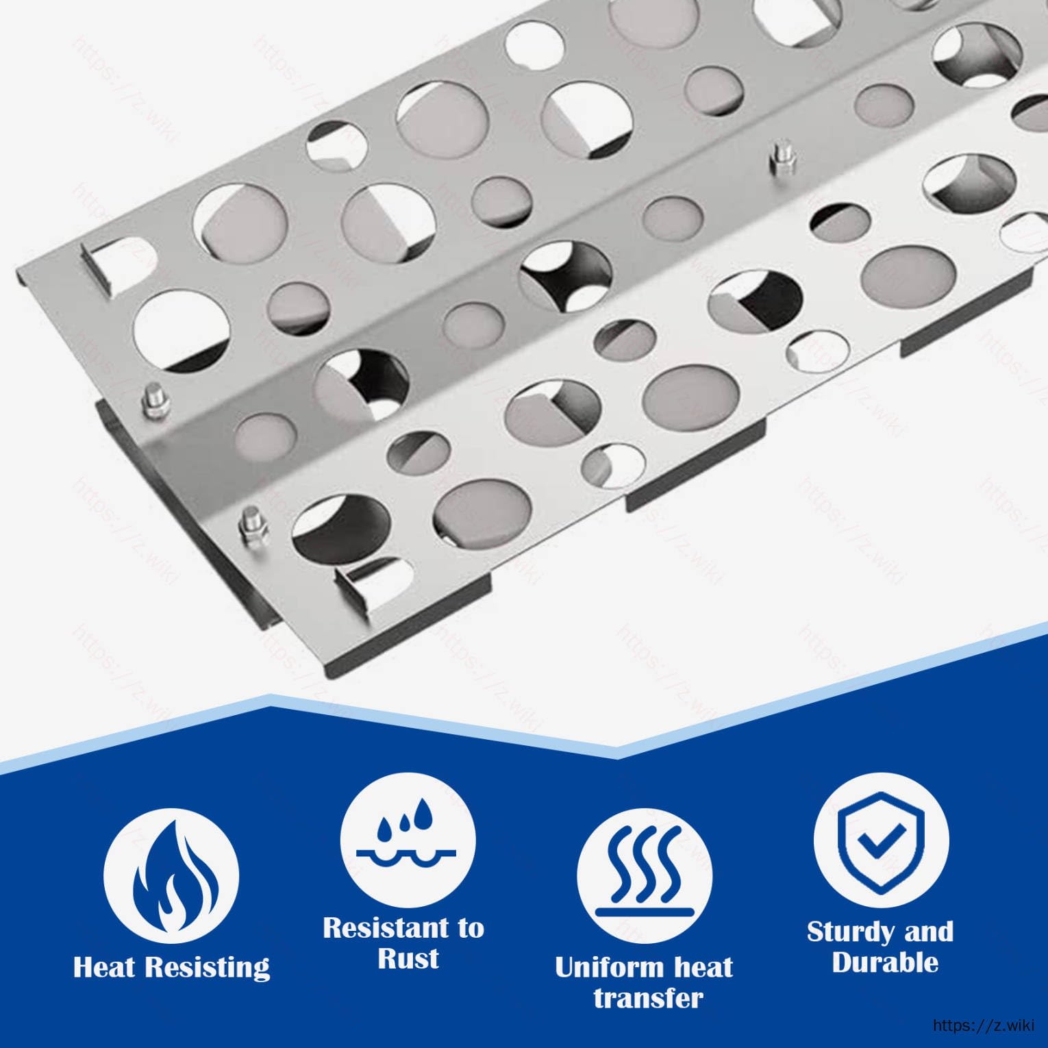 SafBbcue pack of four ready to install for quick burner replacement
