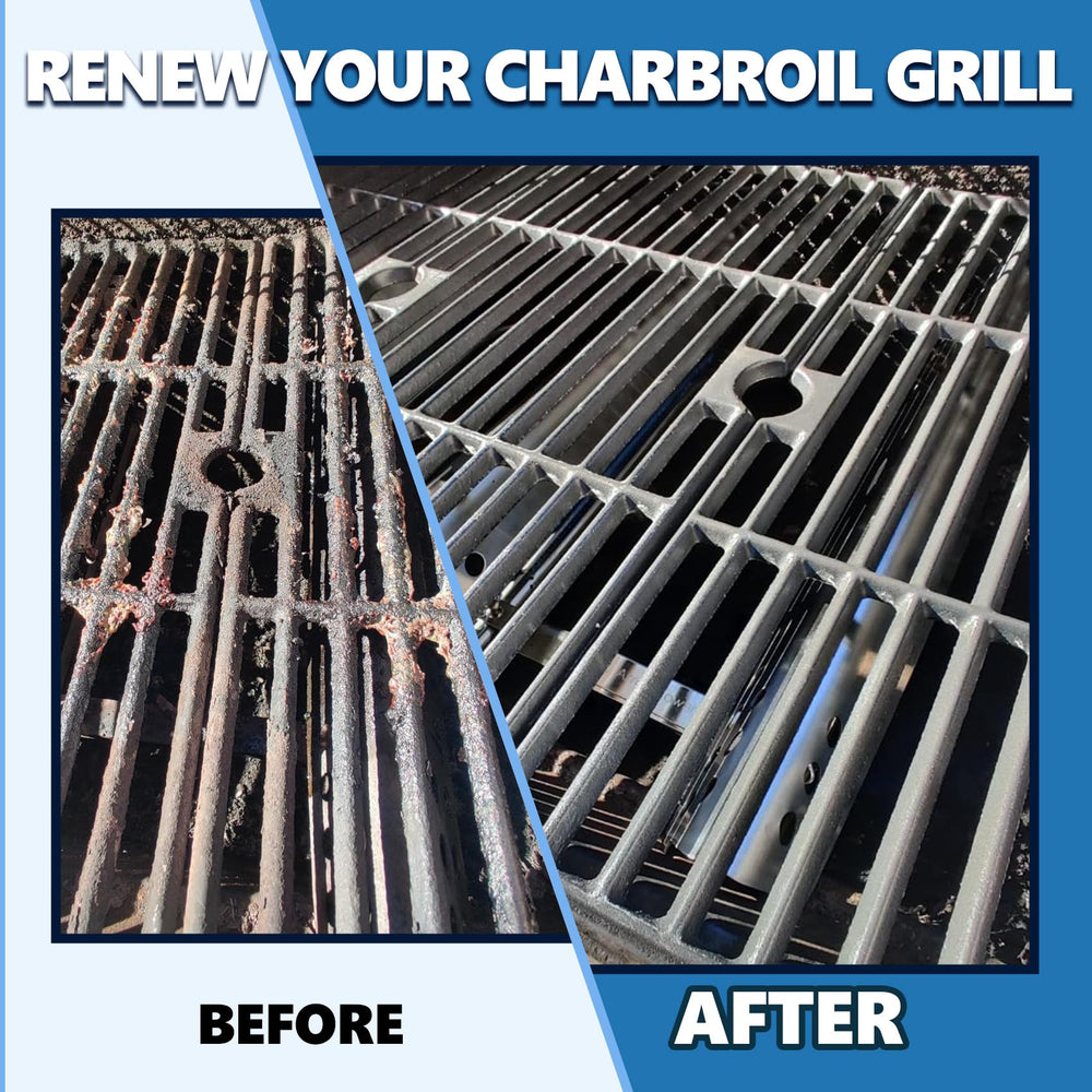 SafBbcue boxed replacement grates with part numbers and secure packaging