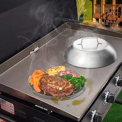 SafBbcue wire rack profile with stabilizing feet for improved airflow and baking
