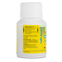 Safe-Guard oral drench administered to cow demonstrating easy application