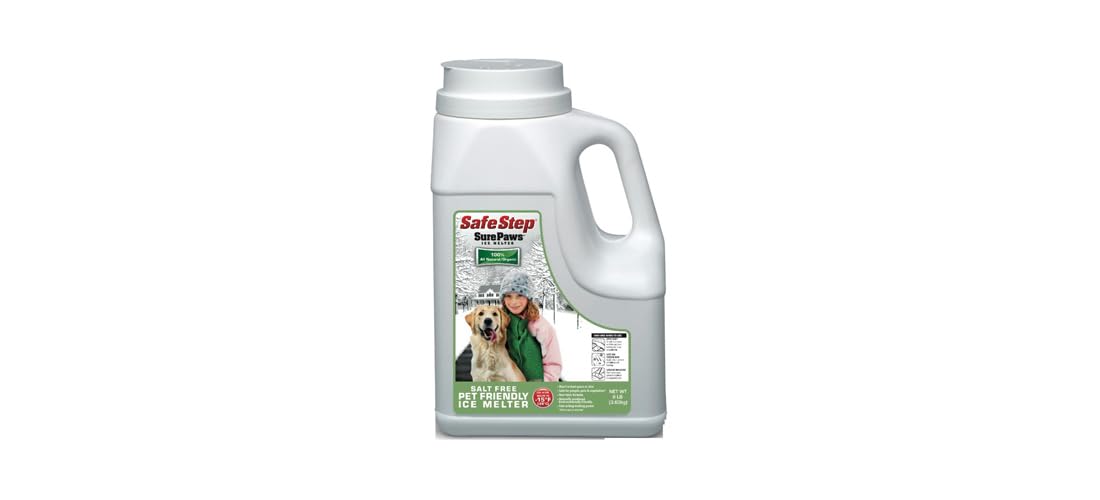 Safe Step jug front view showing product and clear usage benefits