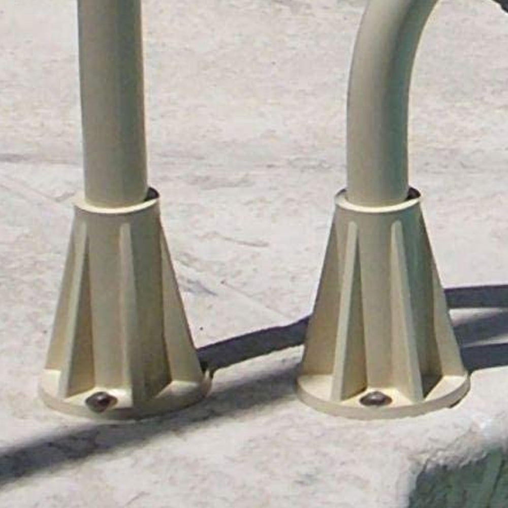 SAFTRON base mounted on concrete deck demonstrating corrosion resistance