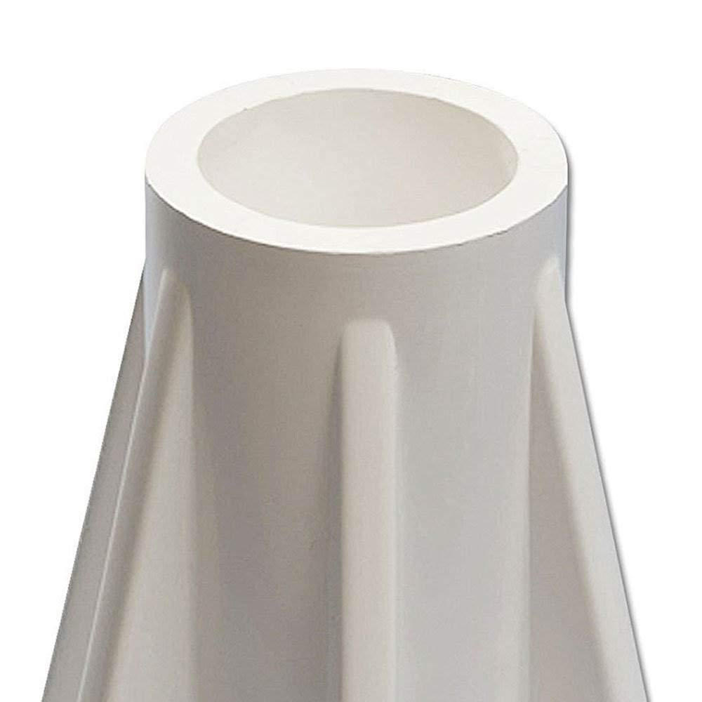 SAFTRON side profile showing dimensions and stable footprint advantage