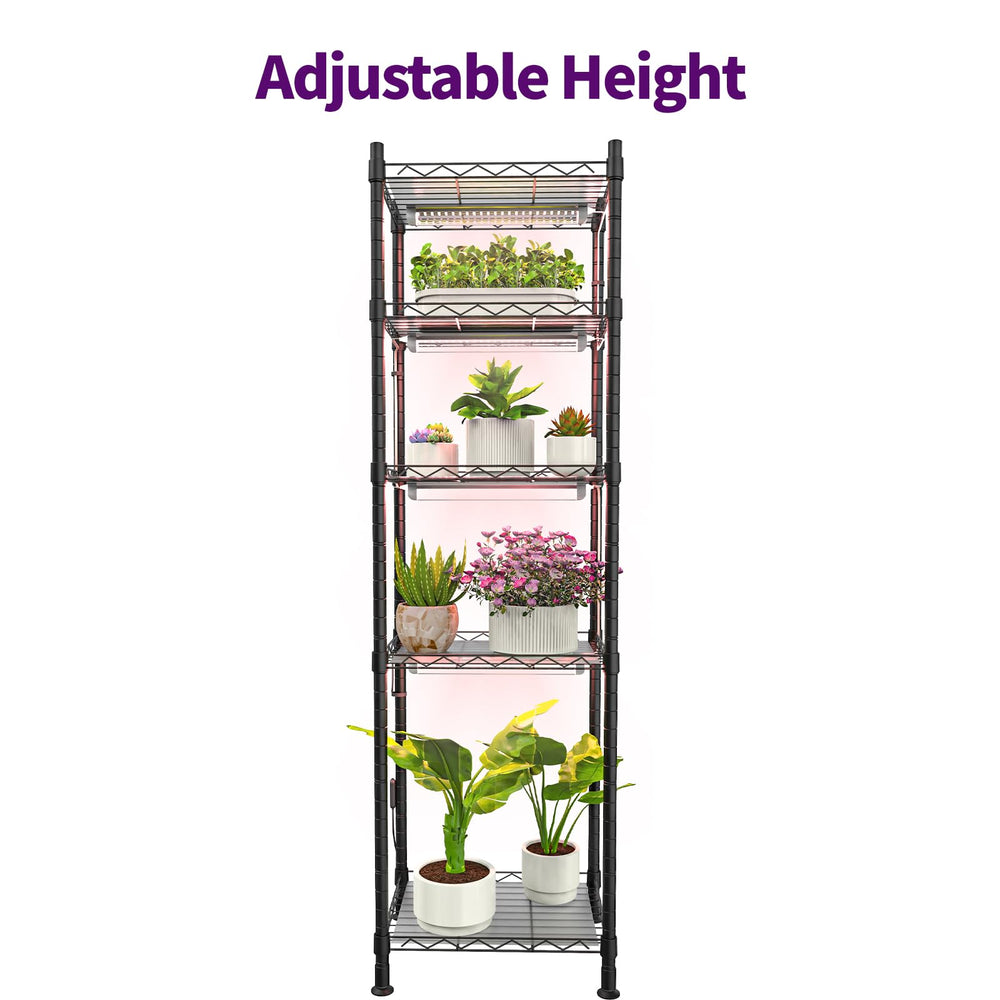 sagrynfp polypropylene mats on shelves preventing water reaching lights and simplifying cleanup